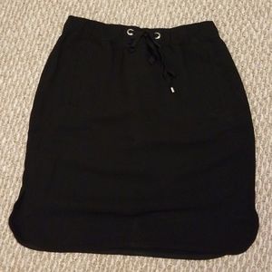 Business casual drawstring skirt
